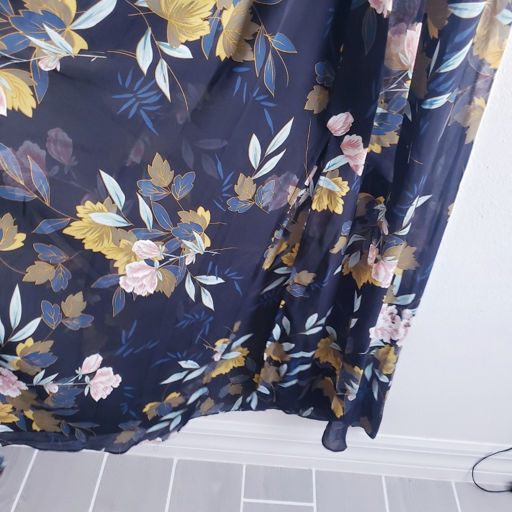 Baltic Born Kia Kimono Maxi Dress Short Sleeve New Without Tags Floral SOLD OUT - Picture 6 of 10